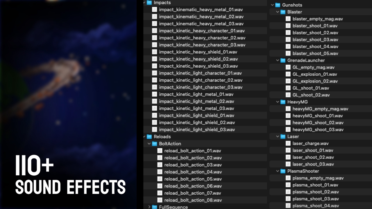 SCI:FI Weapon SFX Toolkit | Fab