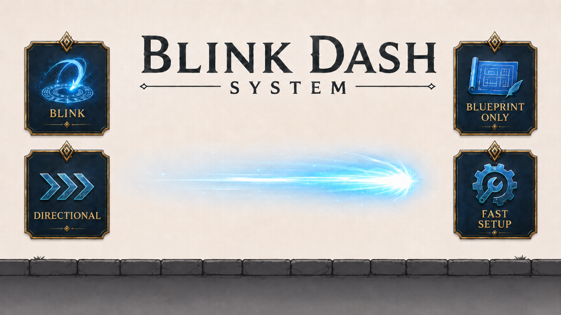 Blink Dash System | Teleport Ability Kit | Fab