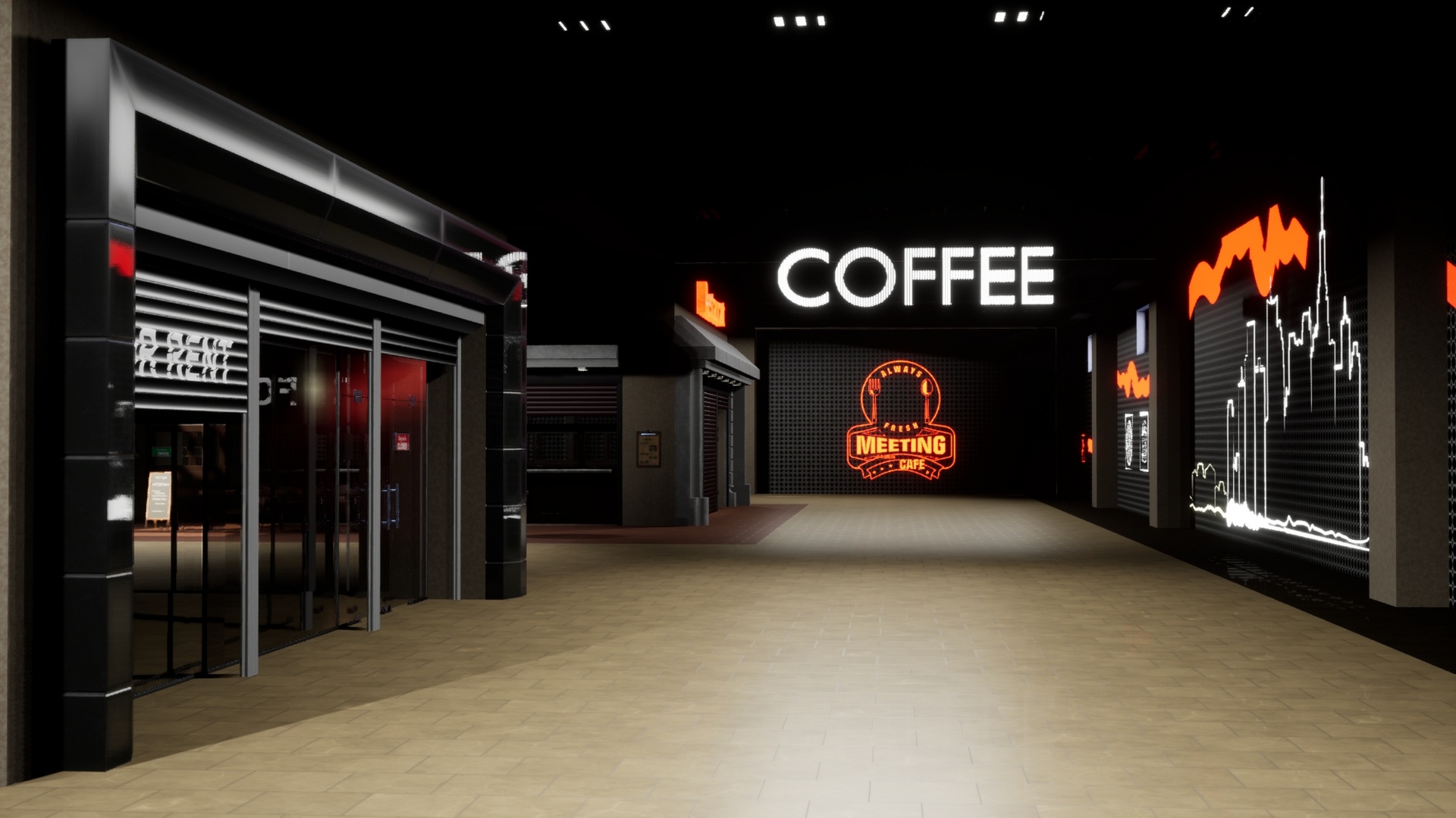 Media 1 for listing Modern Cafe in Mall
