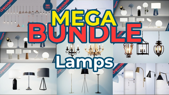 Bundle LampsUltimate Interior Lighting Mega Bundle - 100+ Realistic Lamps