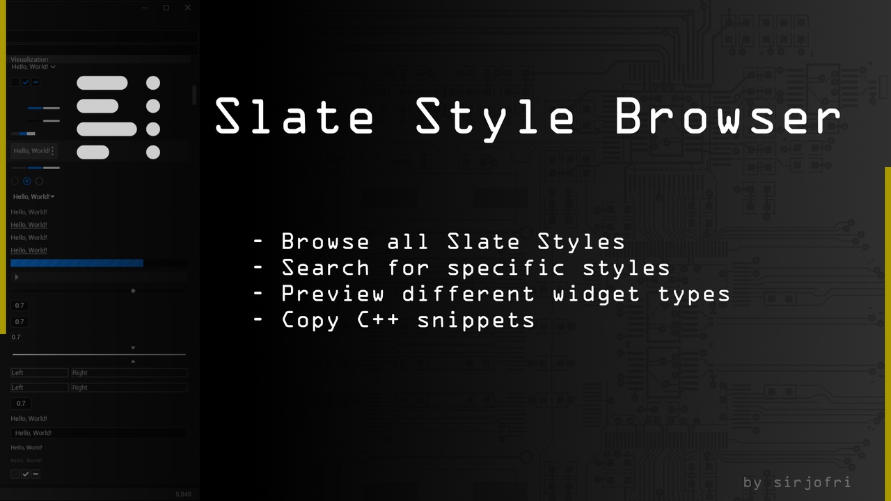 Media 1 for listing Slate Style Browser