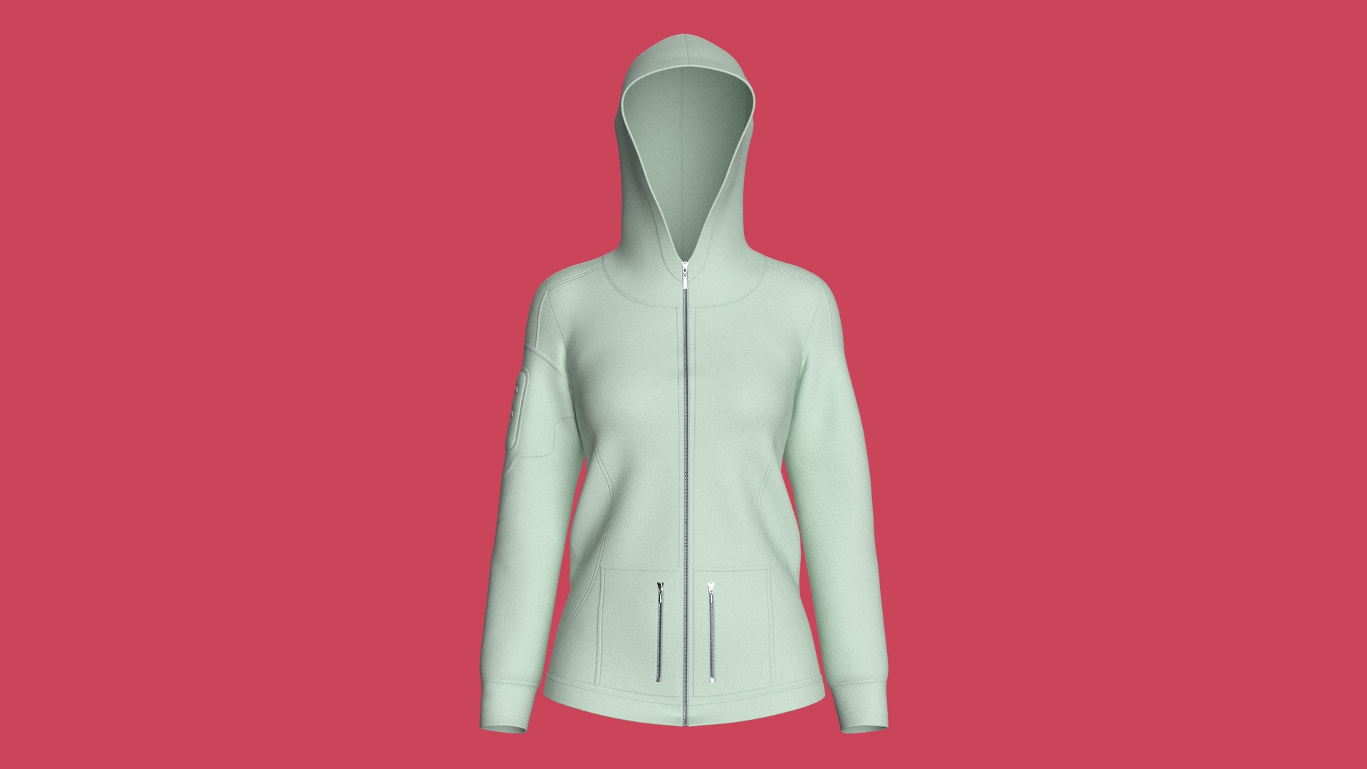 Media 1 for listing Girls Utility Hoodie | High Poly