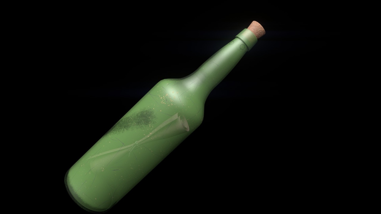 Media 1 for listing Message In A Bottle
