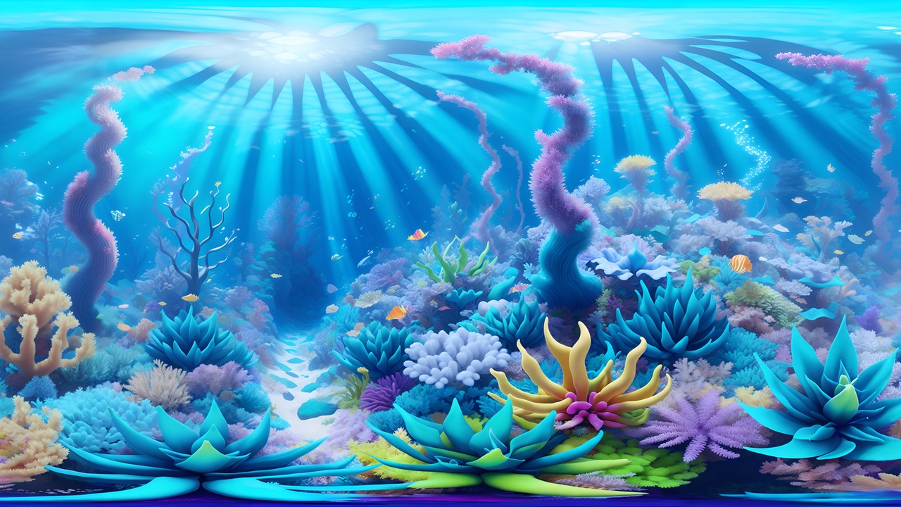 Media 1 for listing 41 HDRI Underwater Ocean - 8K