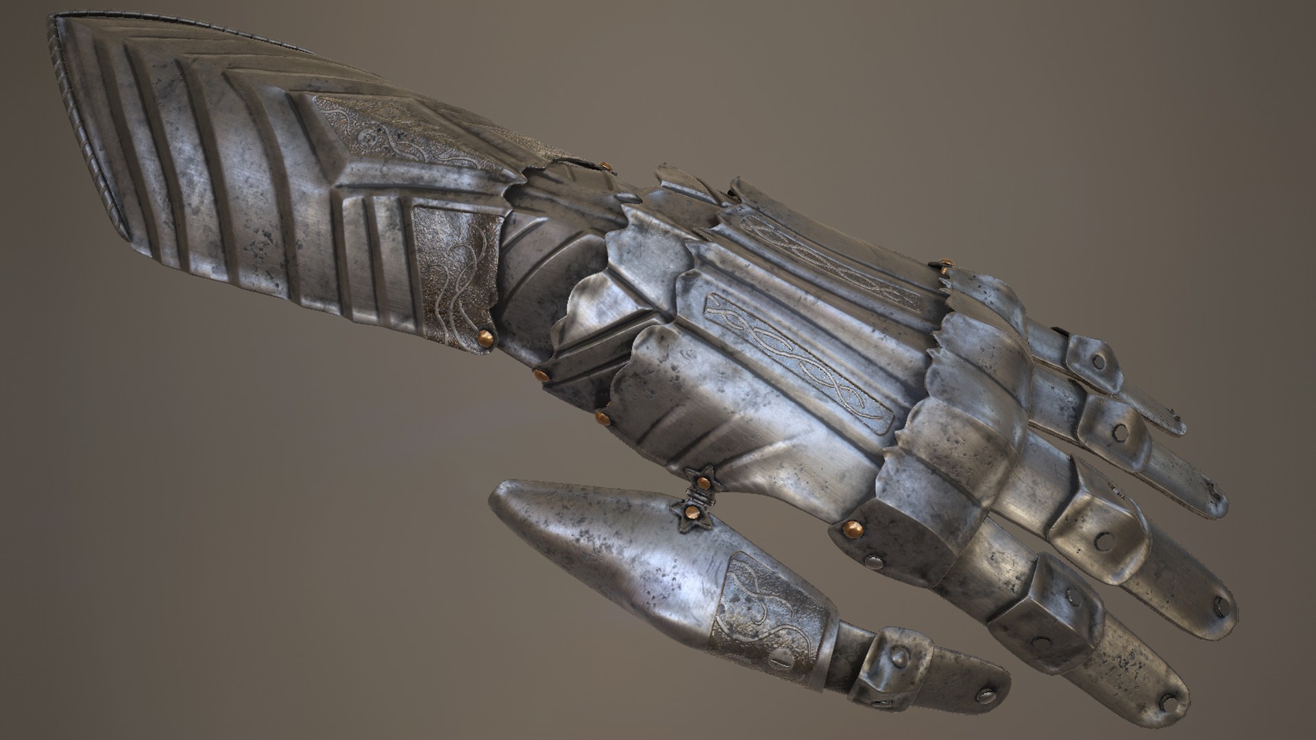 One Gauntlet Ornamented Gauntlet | Fab