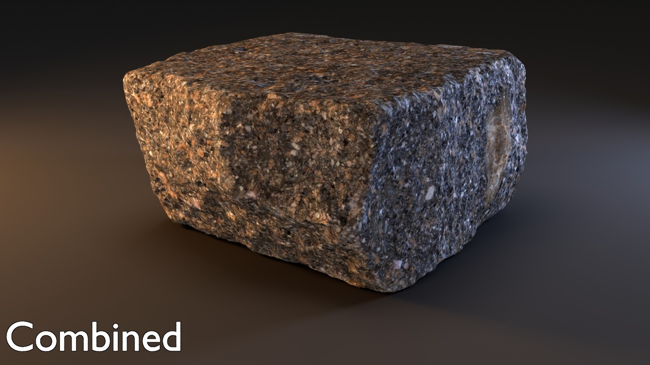 Media 1 for listing Granitic paving stone 16 - Raw Scan