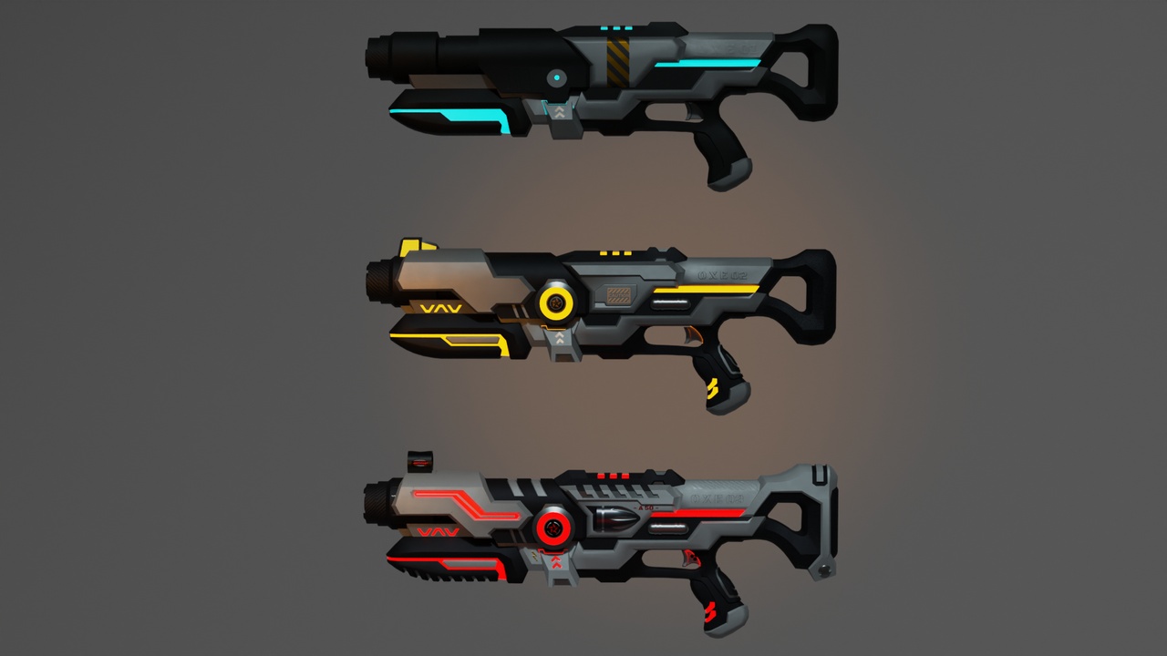 Media 1 for listing Blasters Pack (OXE Project)