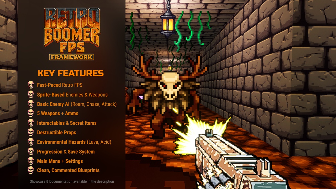 Retro Boomer FPS Framework ilanı için 1. medya