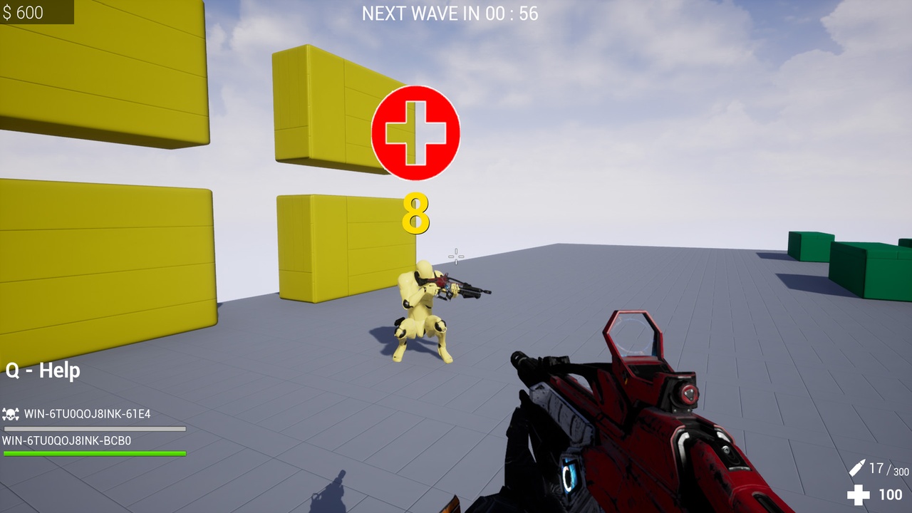 出品4-player Coop Zombie Horde Multiplayer Template (RAD_HORDE)のメディア1