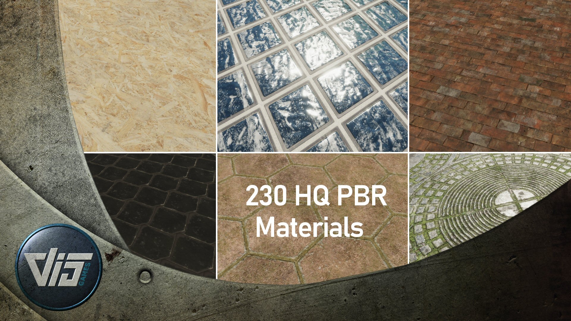 HQ PBR Texture Collection 01 | Fab