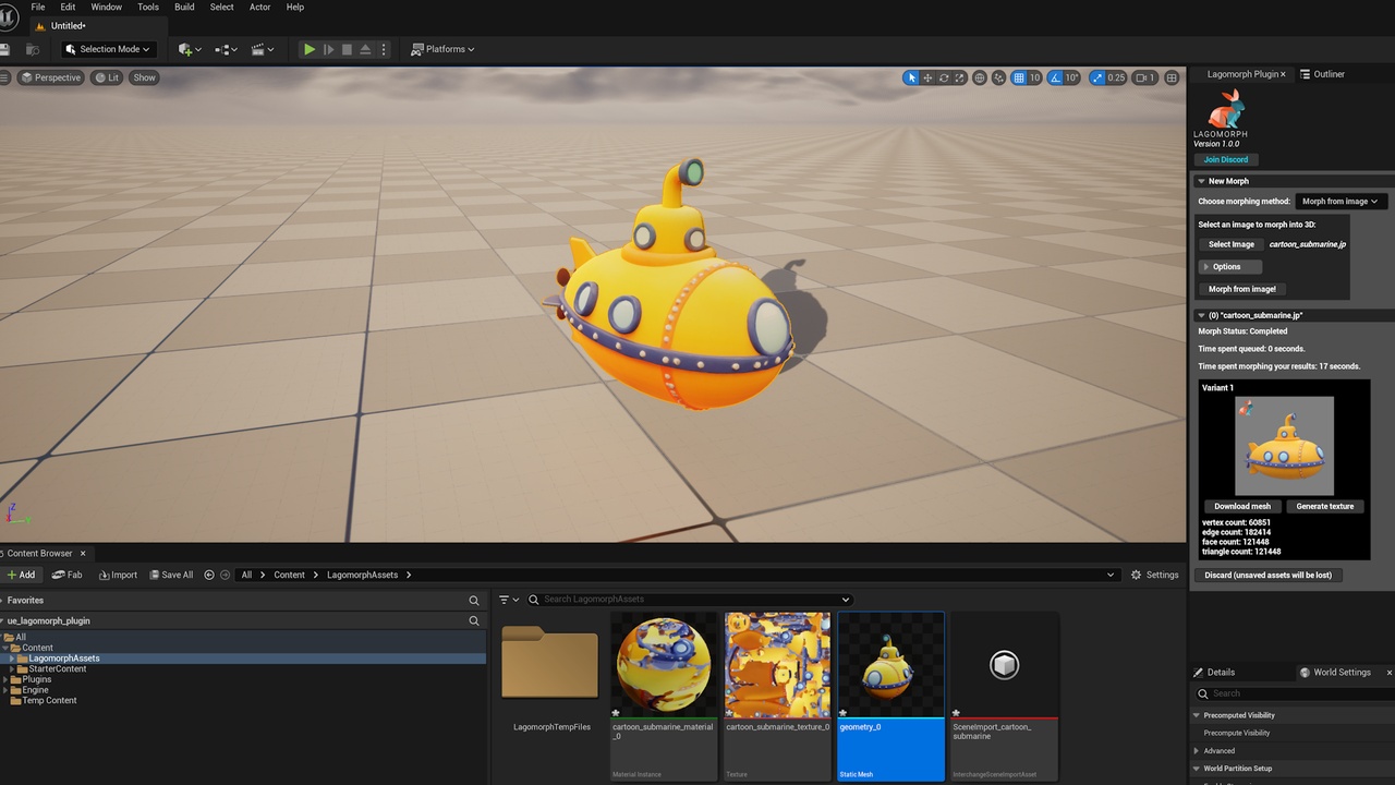 Media 1 for listing Lagomorph 3D Model Generator