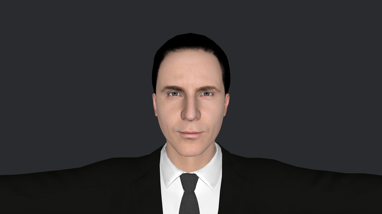 Media 1 for listing Alessandro Nivola Hyper Realistic Full Body Rigged Character