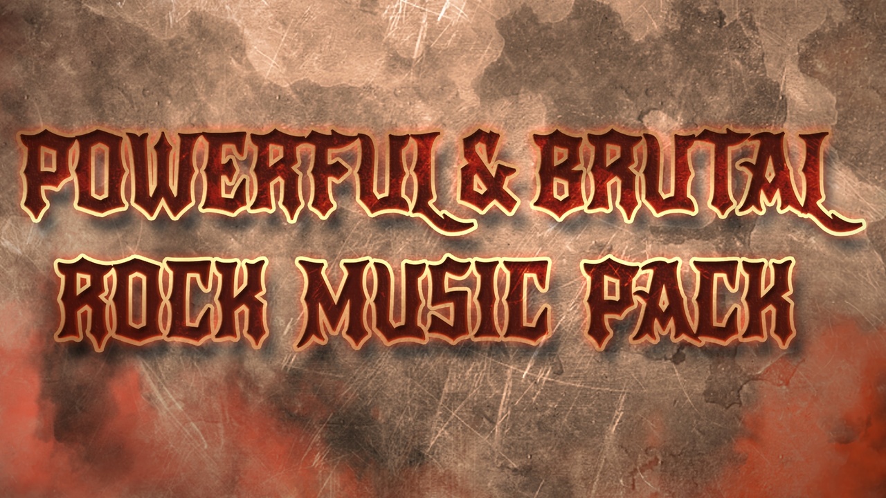 Media 1 for listing Powerful & Brutal Rock Music Pack