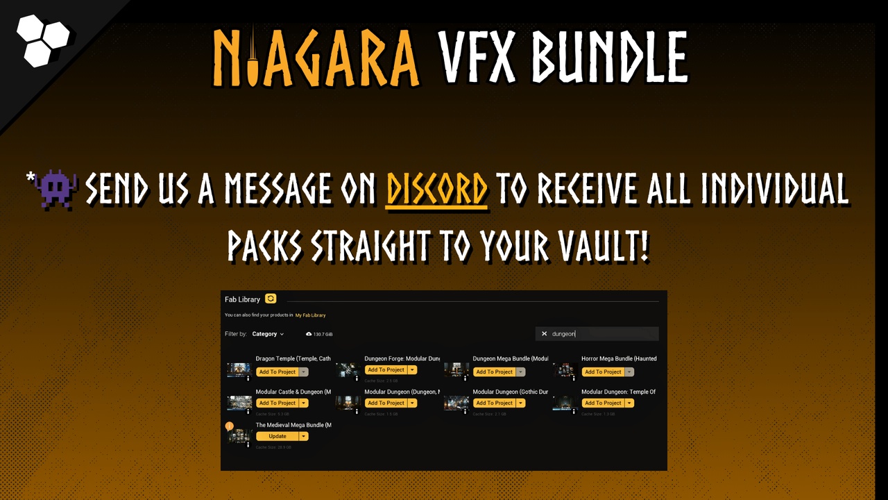Ultimate Niagara VFX Bundle (Blood VFX, Gun VFX, Smoke VFX, Fog VFX ...