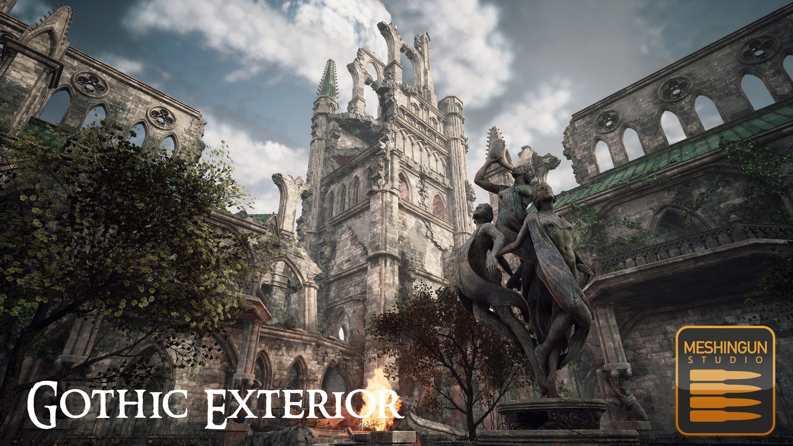 Media 1 for listing Gothic Exterior Megapack