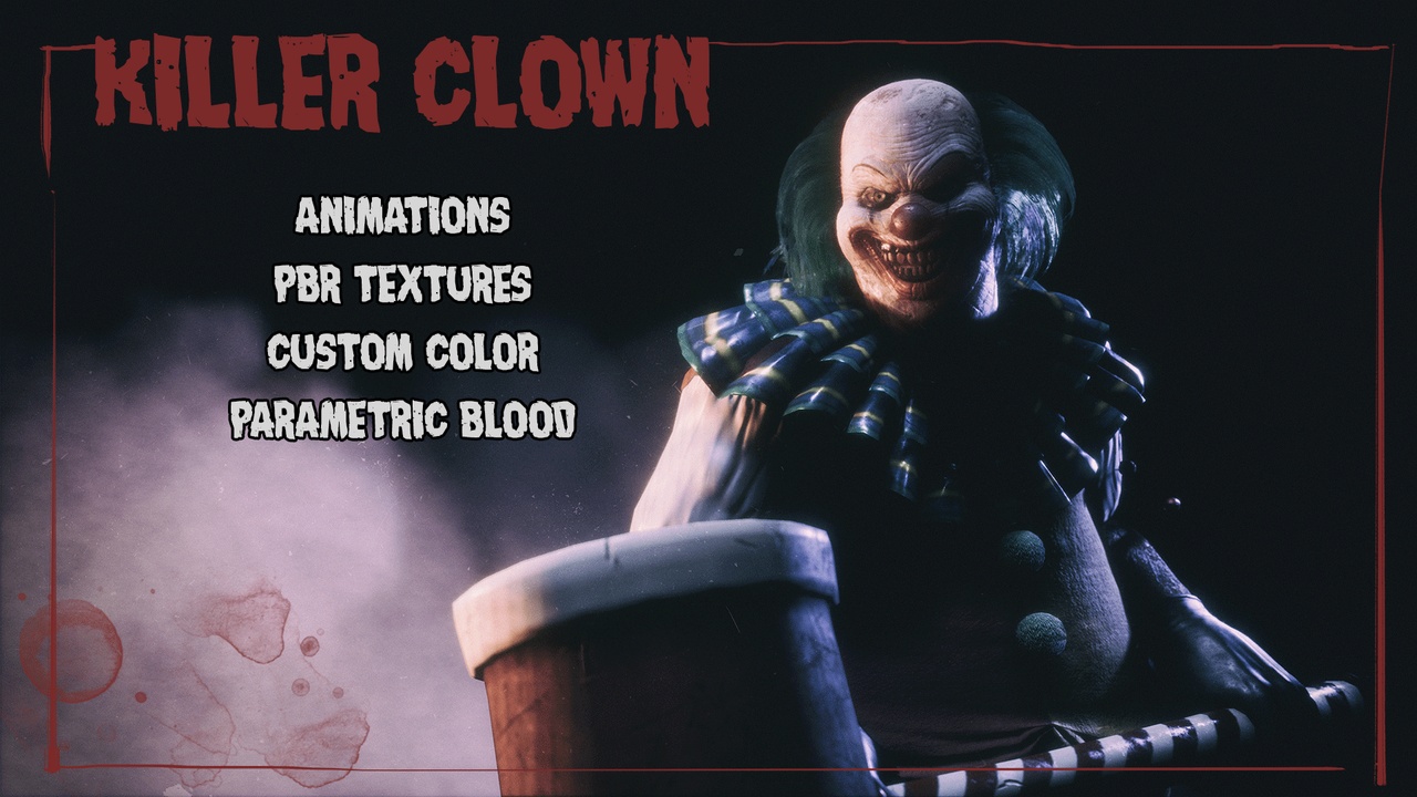 最終値下げ　暗黒エンターテイメント　\"The CLOWN\" Slim Killer Klowns 8