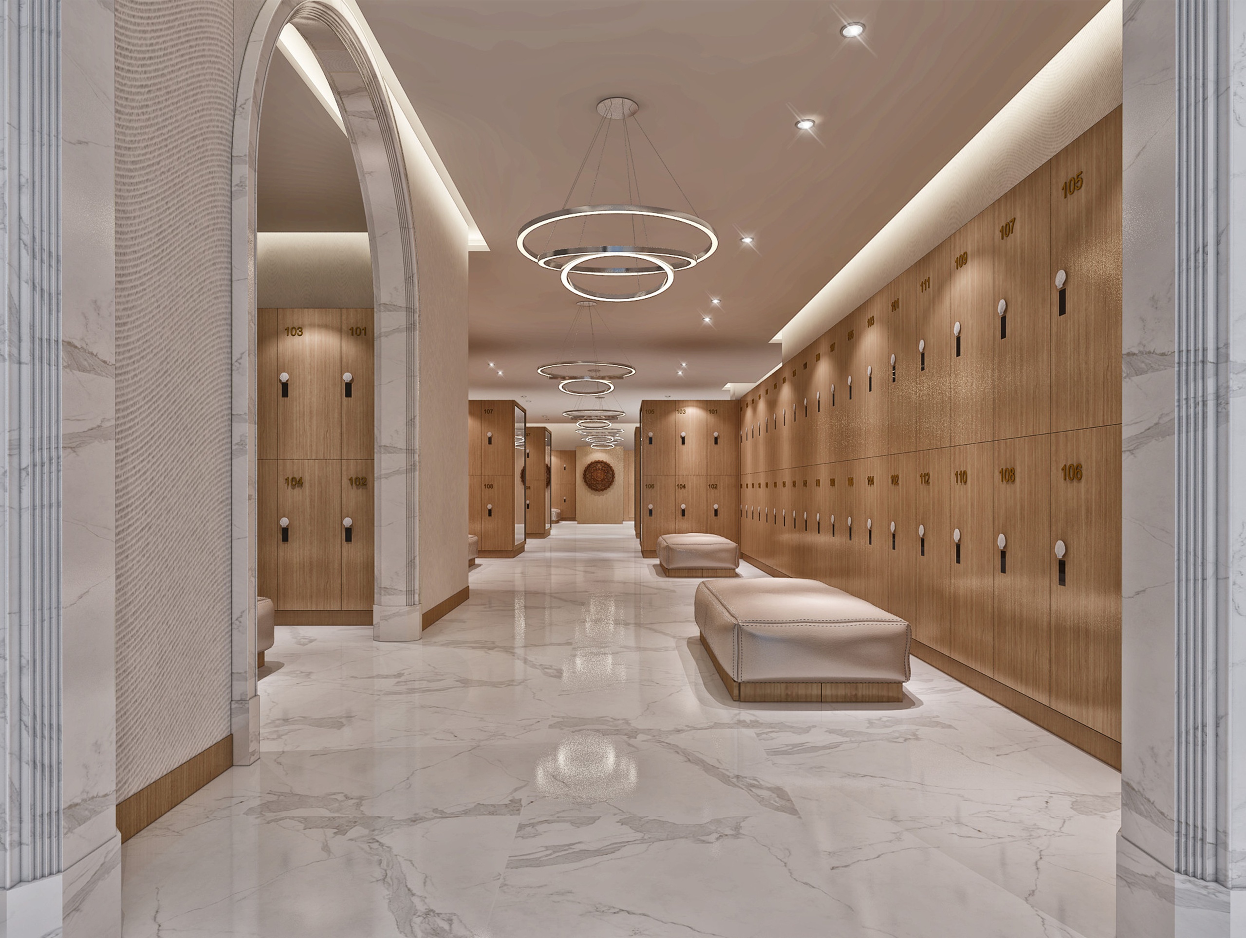 Media 1 for listing Luxury Spa Locker Room | Elegant Dressing Gallery