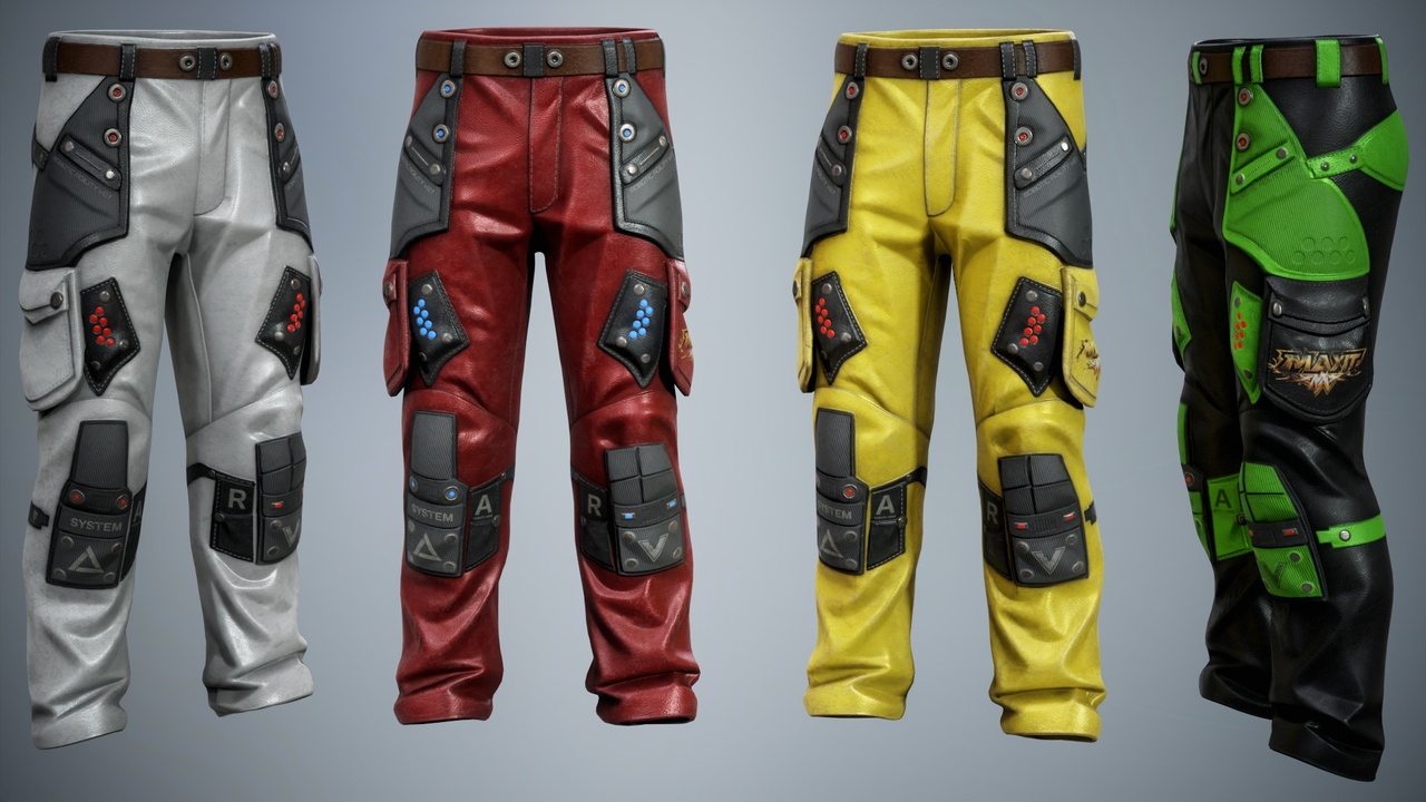 Media 1 for listing Sci-Fi Pants P01