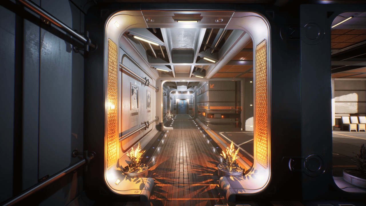 商品 Sci-fi Rooms and Corridors Interior Kit 的媒体 1