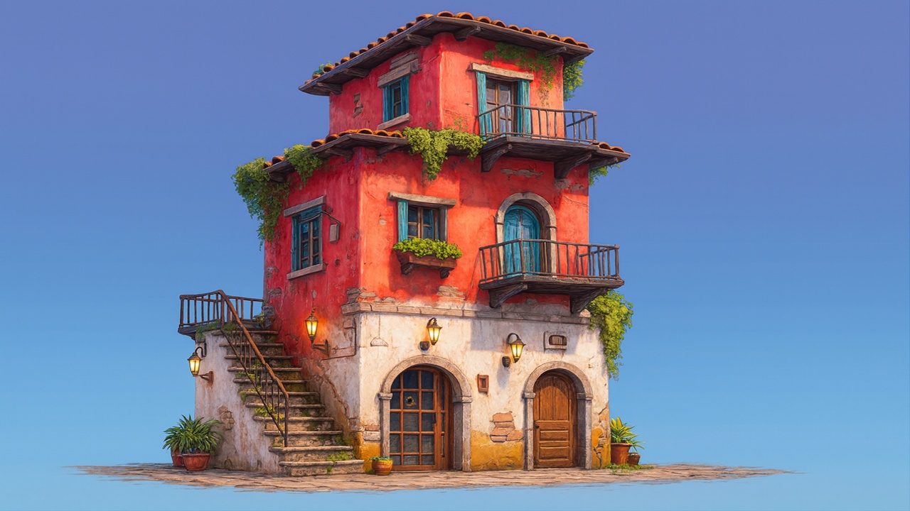 Media 1 for listing Stylized Italian Architecture