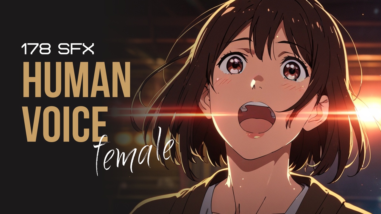 Media 1 for listing Female Human Voice Pack - SFX