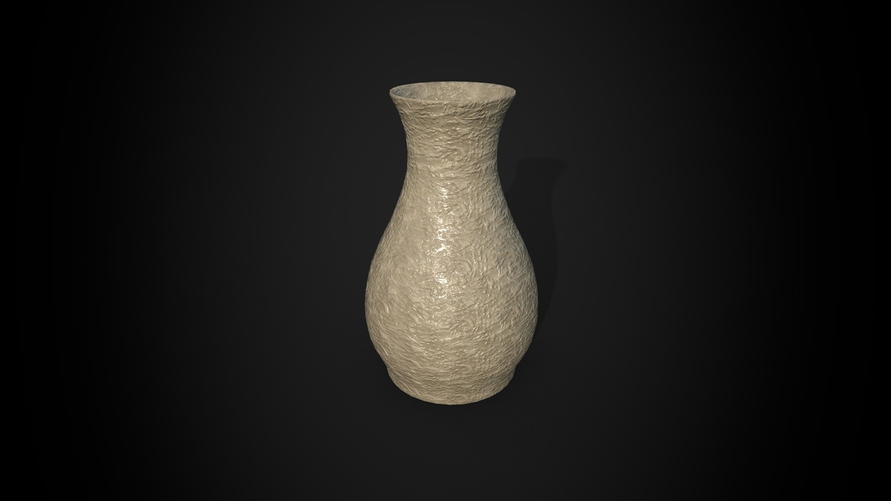 Media 1 for listing Ancient Terracotta Vase Low-poly 3D model