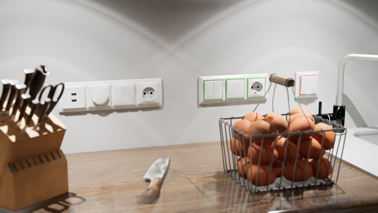 Media 1 for listing Outlets and Switches