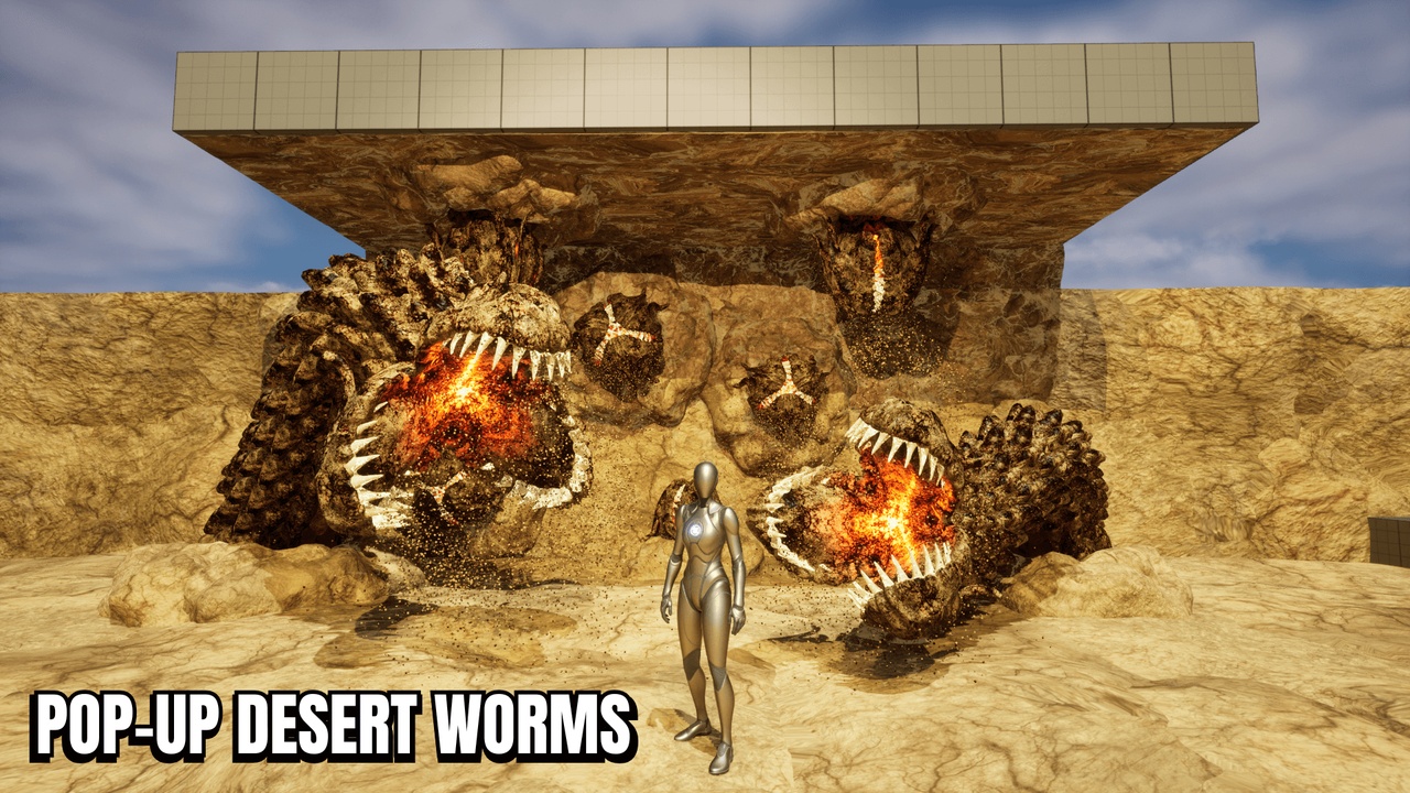Media 1 for listing Pop-Up Desert Worms
