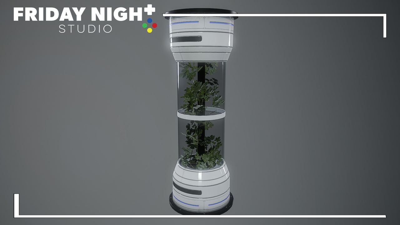 出品Futuristic Vegetation Tube Containerのメディア1