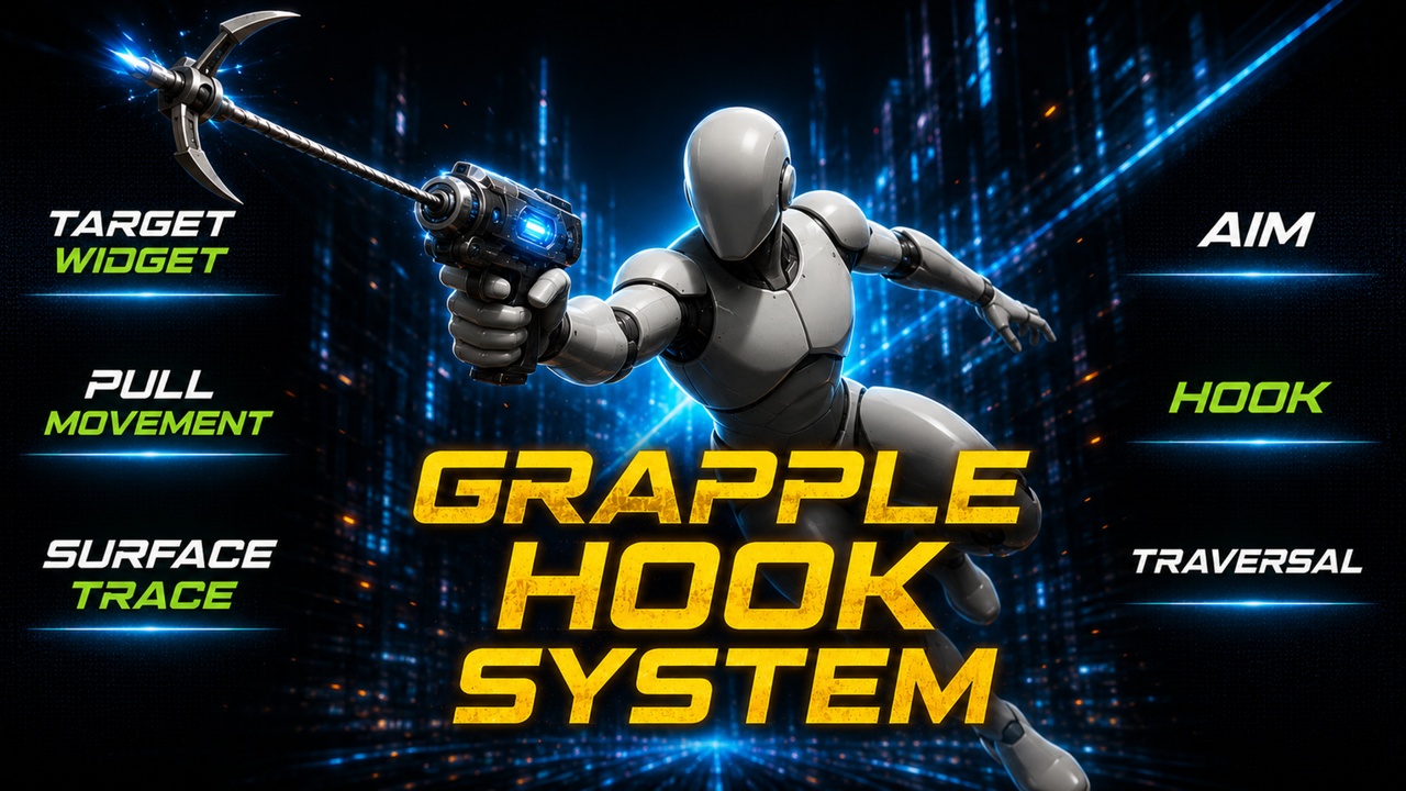 Media 1 for listing Grapple Hook System | Surface Hook Traversal Kit