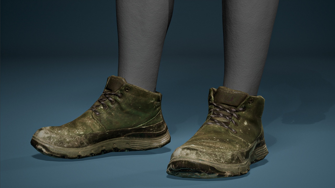 Media 1 for listing Work shoes - Outfit for MH Rigged