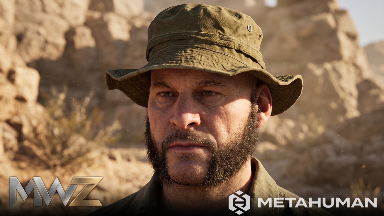 Media 1 for listing Olive Drab Military Bucket Hat with Wide Brim and Weathered Fabric Texture