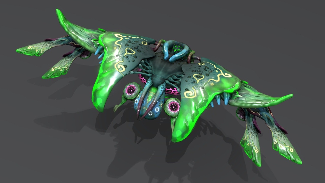 Media 1 for listing Orchid Manta - spaceship PBR