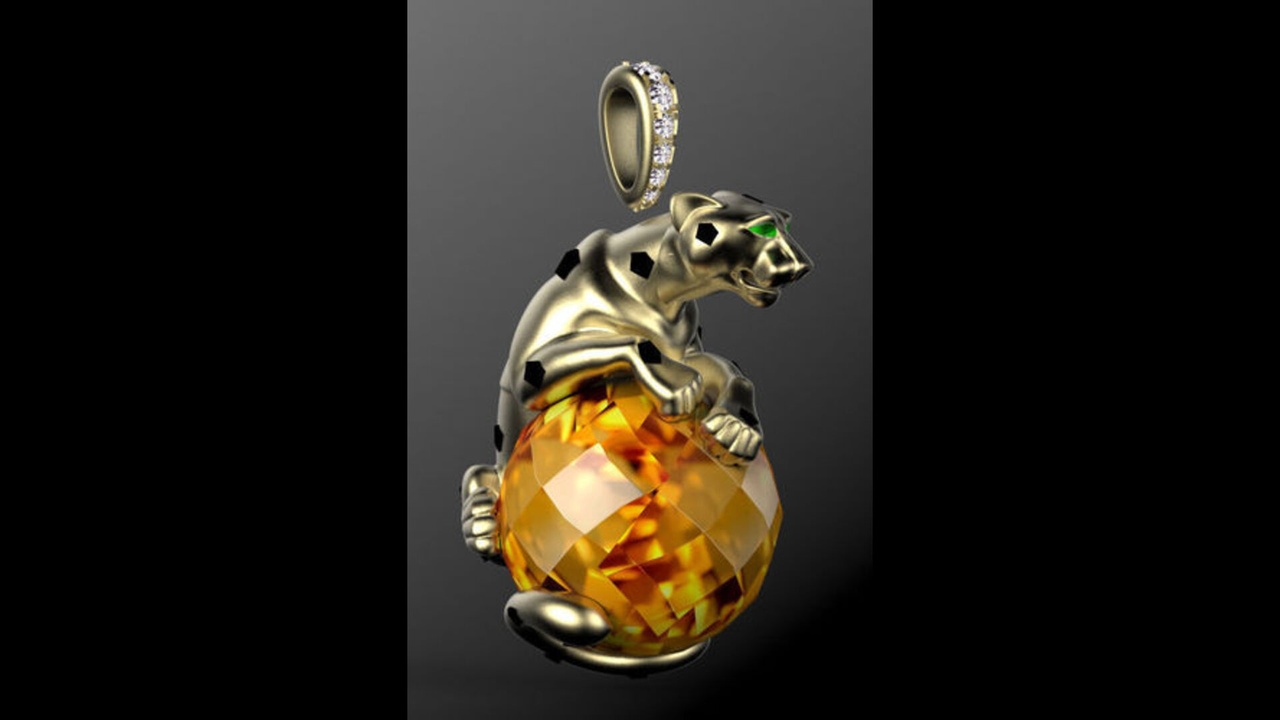 Media 1 for listing pendant panther
