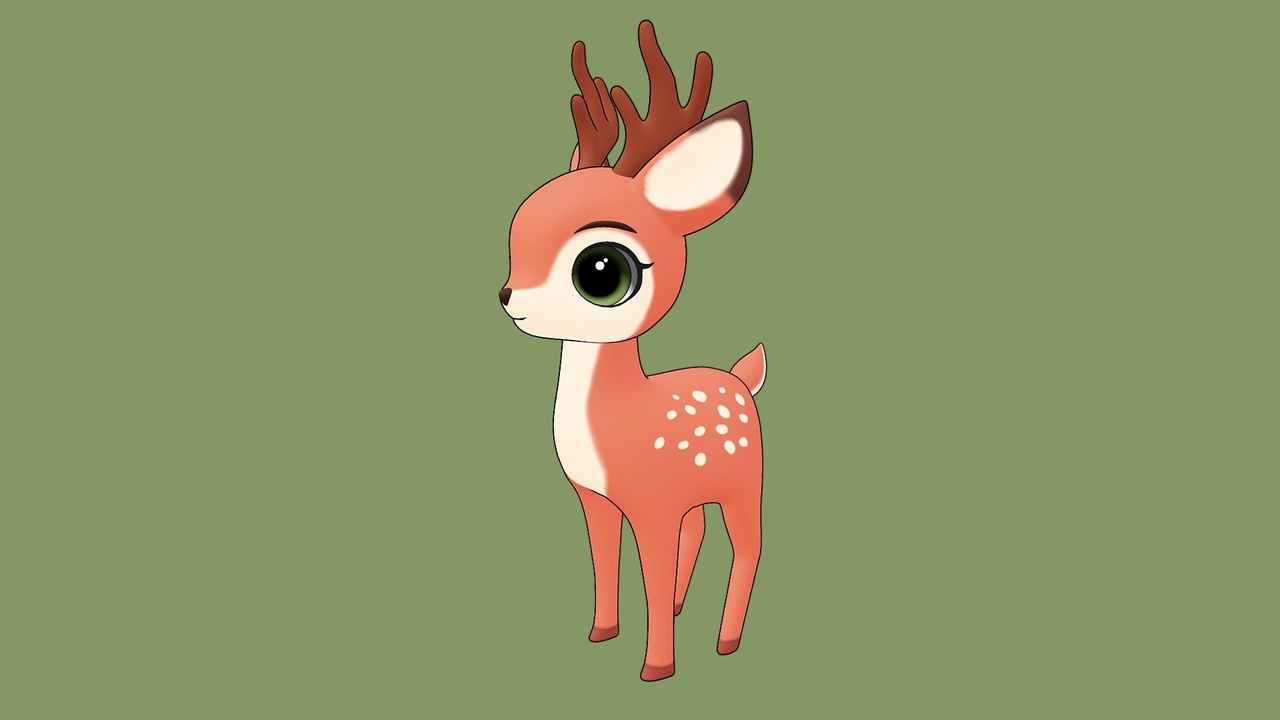 Media 1 for listing Anime Deer