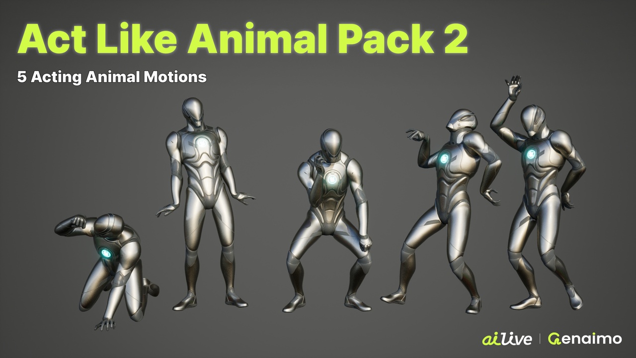 Media 1 for listing Act Like Animal Pack 2