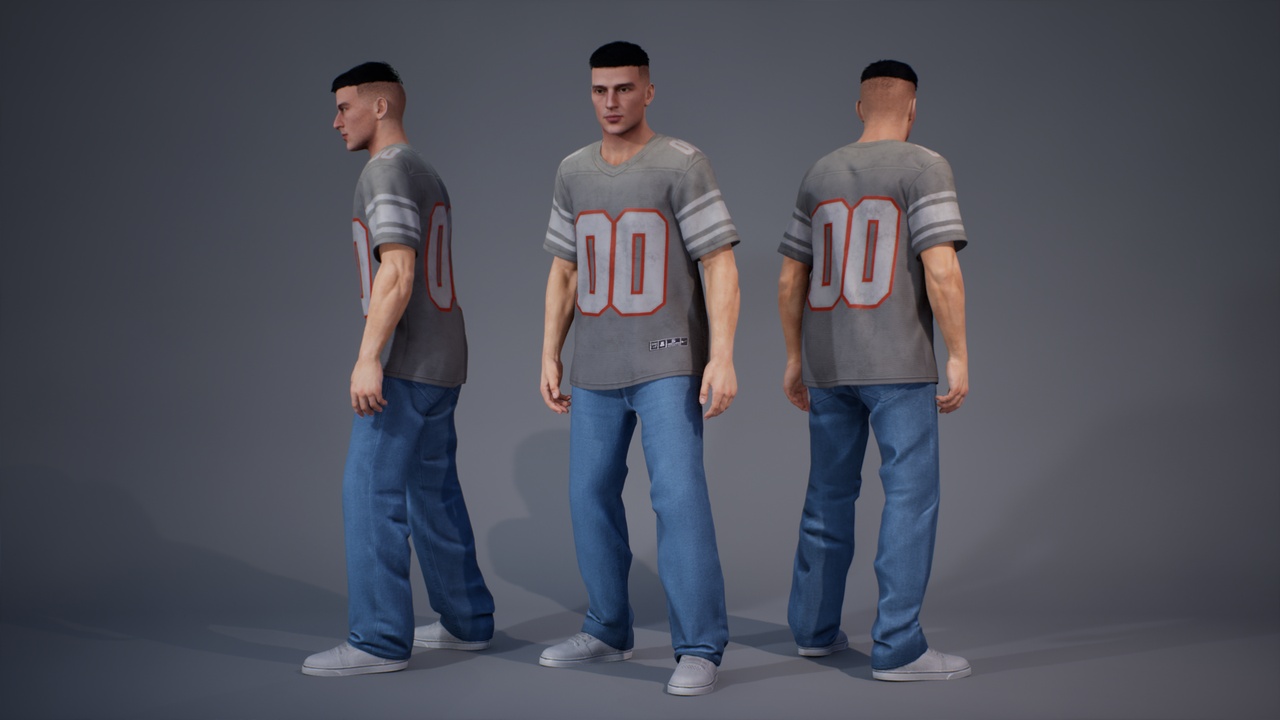 Media 1 for listing Urban Streetwear Man Joe