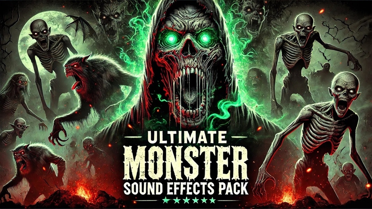 Media 1 for listing Ultimate Monster Sound Effects Pack