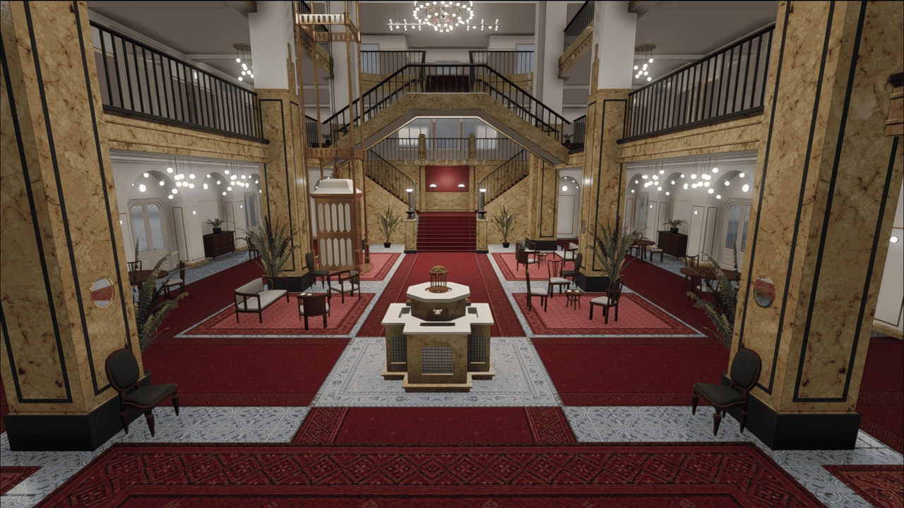 Media 1 for listing Vintage Hotel Lobby