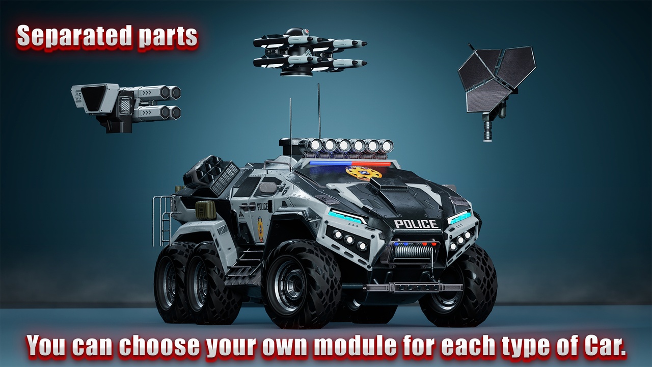 Media 1 for listing Sci-Fi Transport - APC
