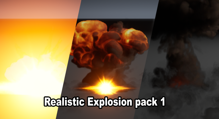 Realistic Explosion Pack 1 | Fab