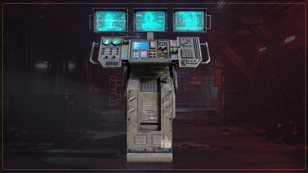 Media 1 for listing Scifi Industrial Computer
