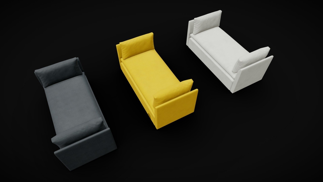 Media 1 for listing Low Poly Daybed