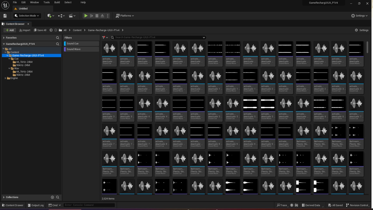Media 1 for listing Game Recharge Pack 1: UI-UX SFX