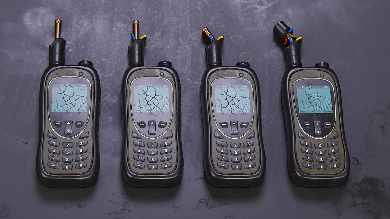 Media 1 for listing Vintage Cellphone. Fine and Broken Mobile Phone for Blender