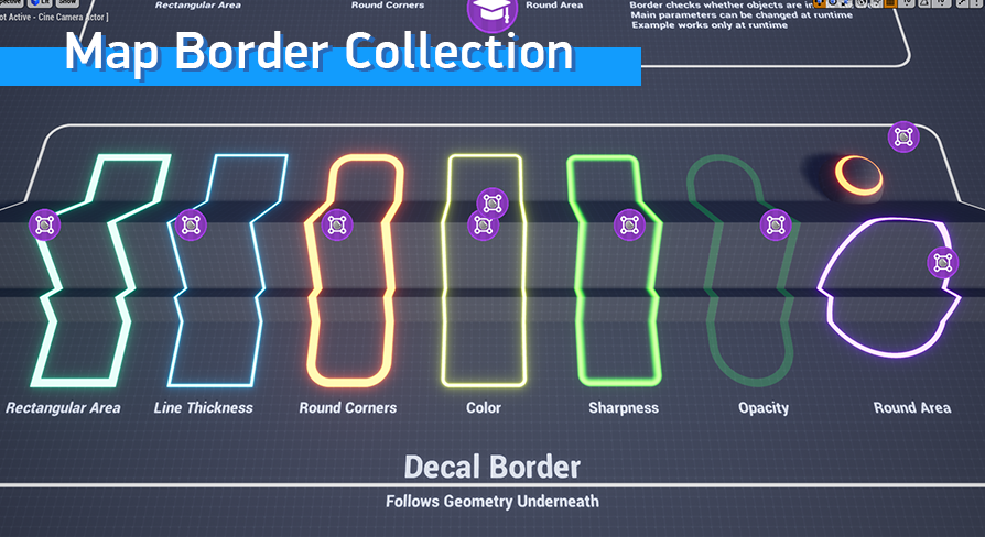Map Border Collection | Fab