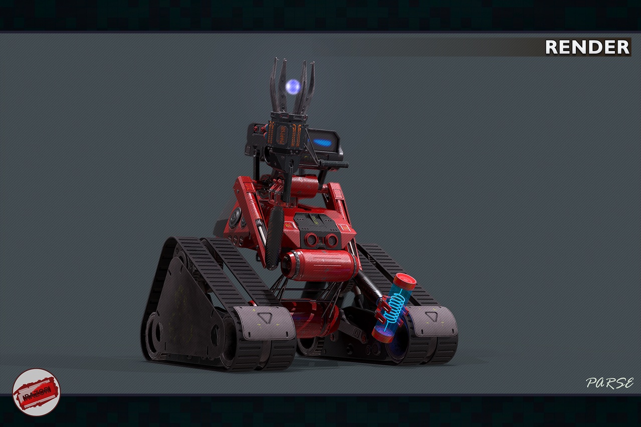 Media 1 for listing Wall-V Modular Robot Character