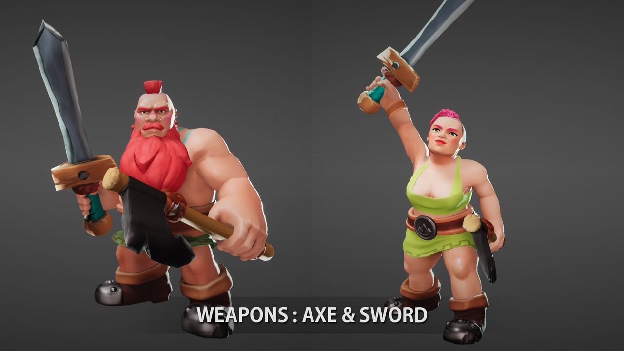 Media 1 for listing Ein Stylized Dwarf