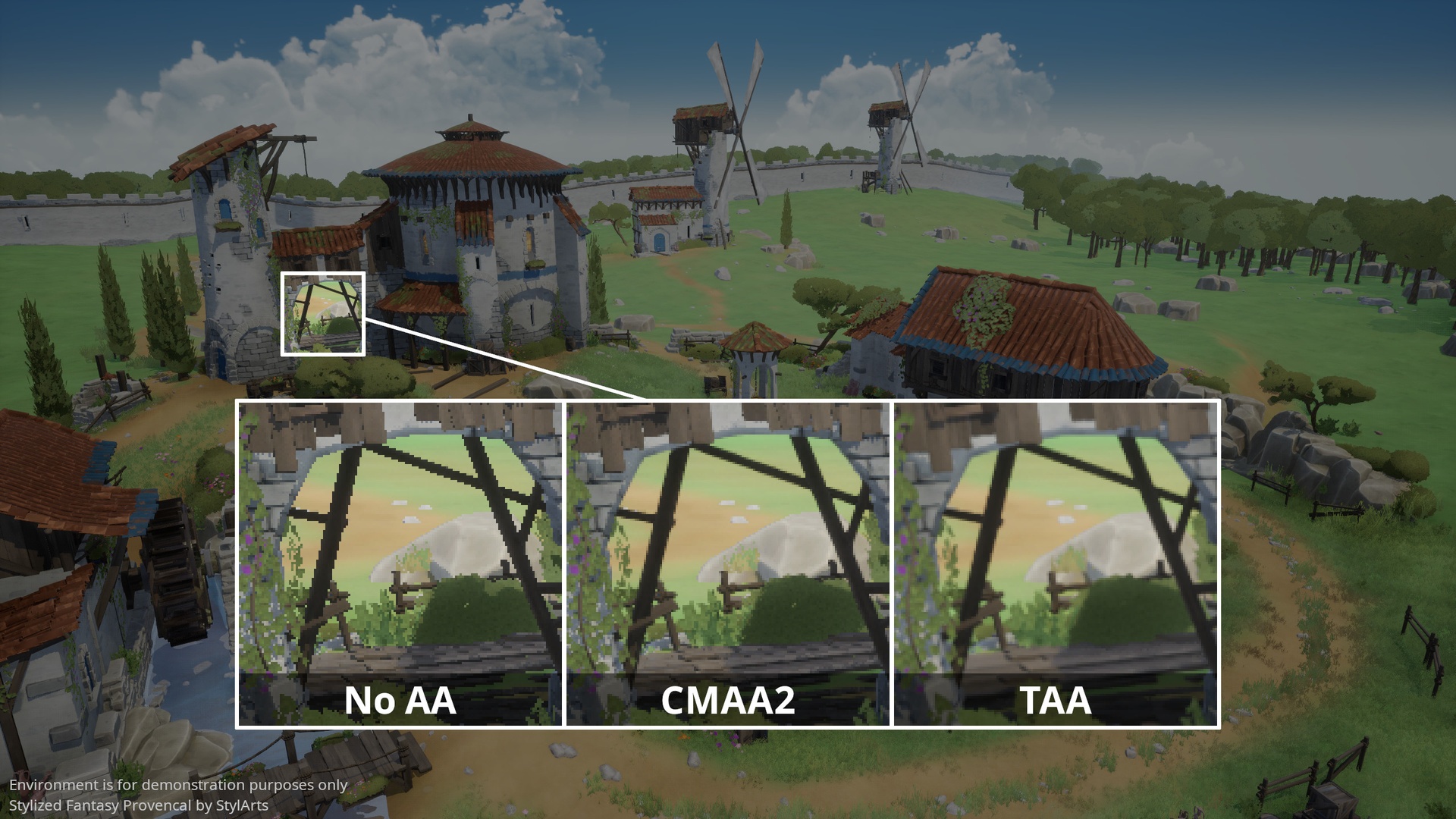 Media 1 for listing CMAA2 (Anti-Aliasing)