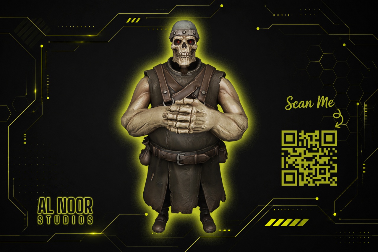 Media 1 for listing Rigged Undead Warriors & Skeleton Army Pack | Dark Fantasy RPG Characters